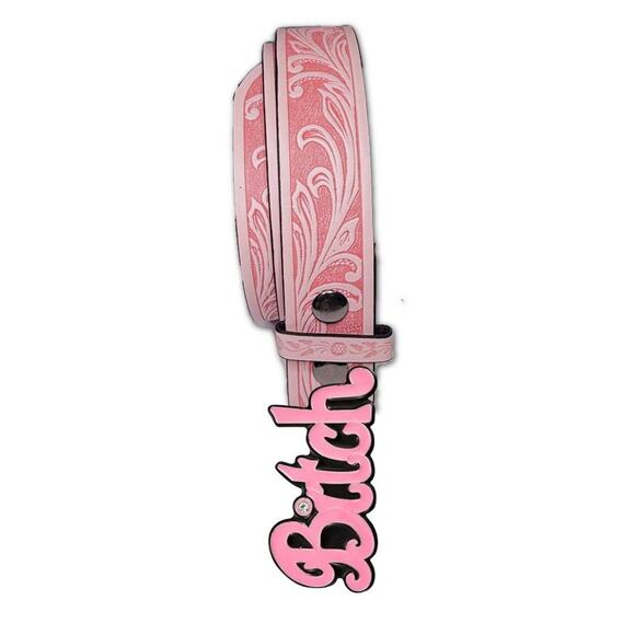 Pink Sassy Belt Buckle - Picture 2 of 2
